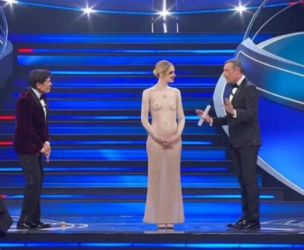 Gianni Morandi, Chiara Ferragni e Amadeus