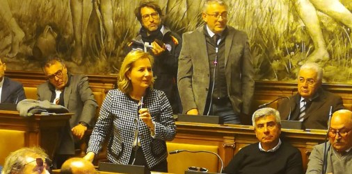 Margherita Ferro alla riunione sindaci in prefettura