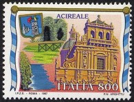 francobollo duomo Acireale 1997