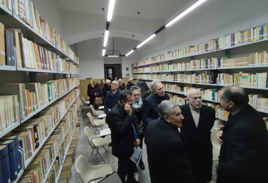 biblioteca di don Giuseppe Cristaldi