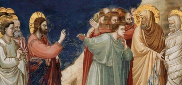 Giotto, resurrezione di Lazzaro