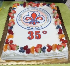 torta 35 anni attività Masci