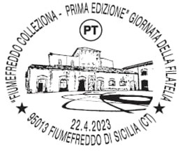 annullo filatelico Fiumefreddo 2023