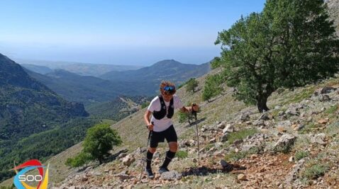 Cursa di ciclopi in montagna