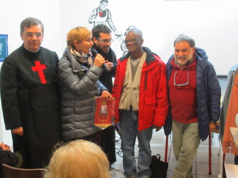 Fratel Carlo Mangione, Sonia Abbotto, Grégoire Ahongbonon, Pippo Scudero