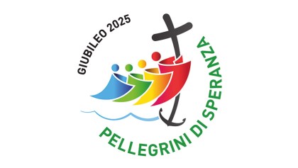 Giubileo 2025, logo pellegrini speranza