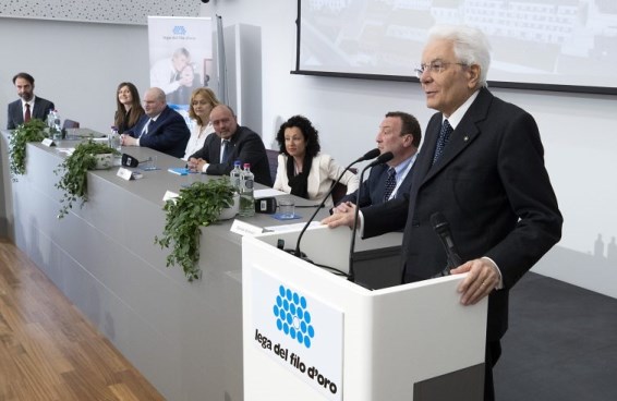 Matarella inaugura centro nazionale Lega del filo d'oro