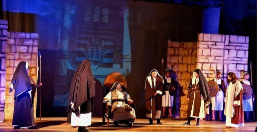 rappresentazione sacra a Riposto