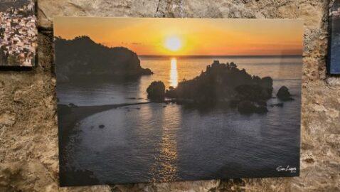 tramonto a Taormina