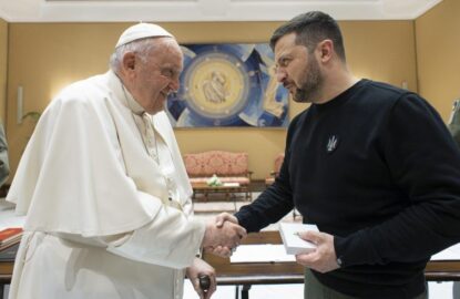 papa Francesco e Zelensky