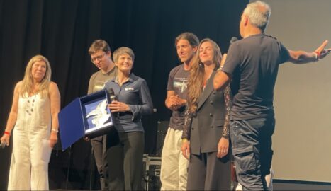 Samantha Cristoforetti Premio Angelo Darrigo EtnaComics 2023