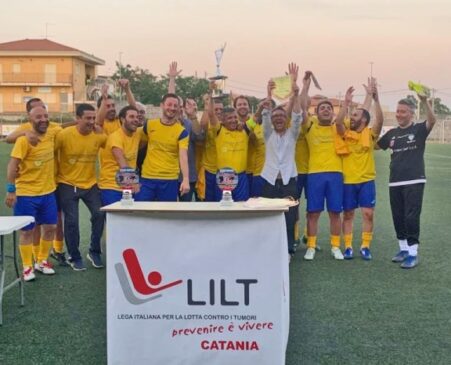 calcio solidale Lilt squadra vincitrice Avvocati