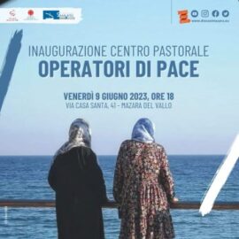 locandina inaugurazione centro Operatori di pace