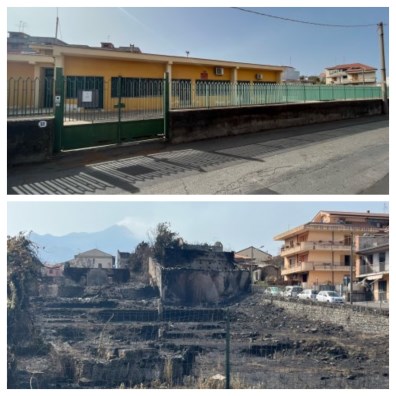 archivio storico e incendio Acireale