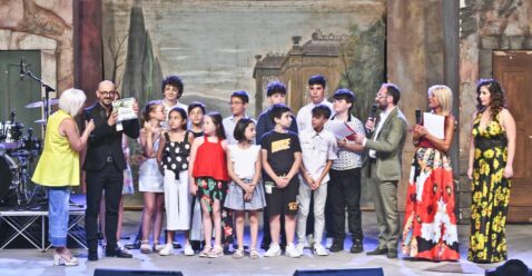 bambini dei workshop teatrali