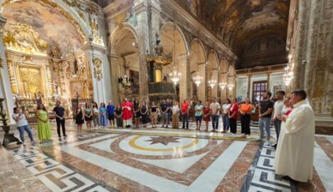 Giovani della diocesi acese in cattedrale