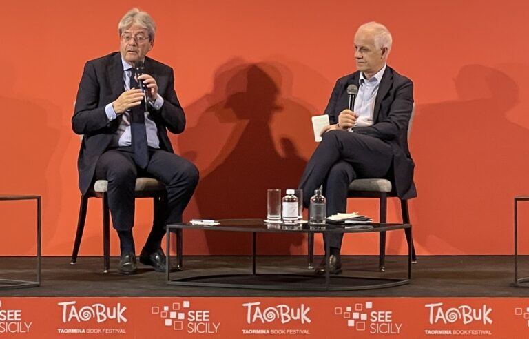 Taobuk 2023 / Riflettendo sulle parole di Paolo Gentiloni a Taormina: l’Europa delle libertà