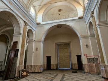 interno chiesa di santa Venera a S.Venerina
