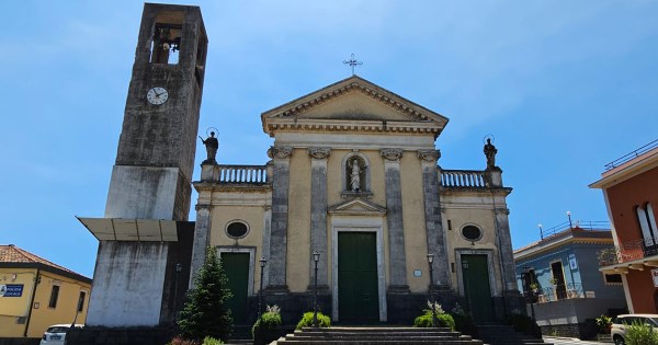 ricostruzione chiesa santa Venera a Santa Venerina