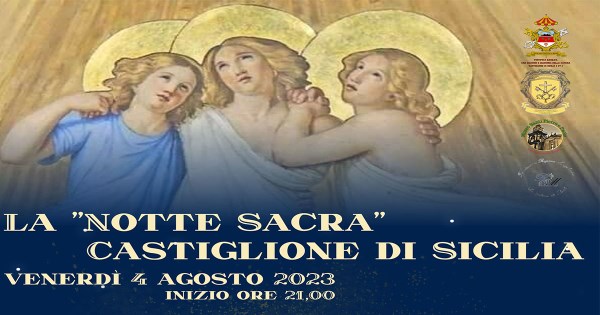 Castiglione di Sicilia, notte sacra 2023