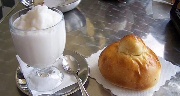 granita al limone