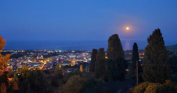 il cielo sopra l'Eremo di Sant'anna