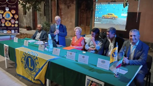 Lions conferenza su granita siciliana