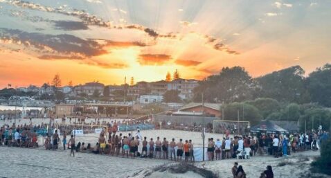 campo di beach soccer a Maria di Modica