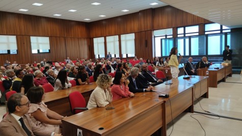 Aula Livatino palazzo giustizia Agrigento