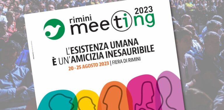 manifesto meeting Rimini sull'amicizia