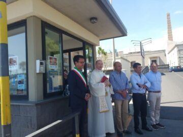 Porto dell'Etna, benedizione info point