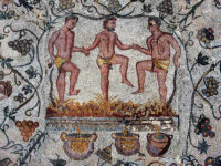Mosaico Romano pigiatura Vino