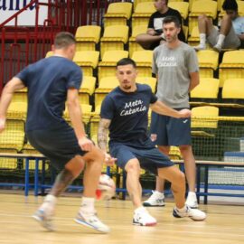 Meta Catania Calcio a 5, Carmelo Musumeci in allenamento