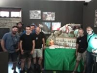 il gruppo al museo del Carnevale in miniatura