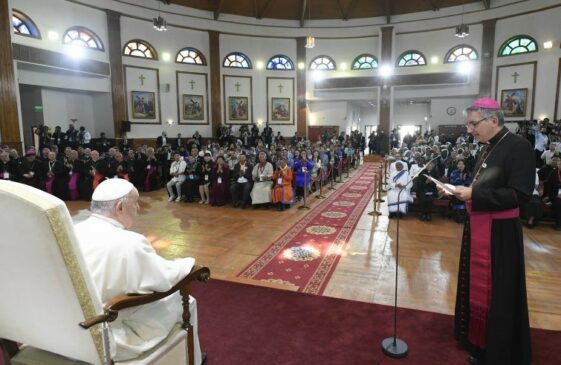 papa Francesco in Mongolia