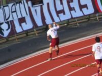 Acireale-Gioiese 1-0 l’esultanza di Cicirello