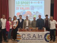 Csain presentazione sport palestra di valori