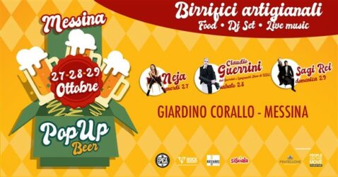 Pop up beer locandina