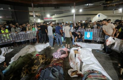 Striscia di Gaza, ospedale colpito
