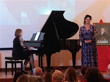 Giulia Gangi al Piano e Maria Grazia Tringale