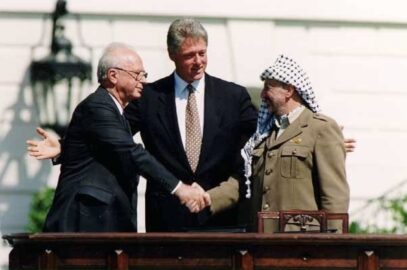 Rabin Arafat Conflitto Israelo Palestinese