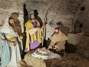 Natività nella torre nord cattedrale Acireale