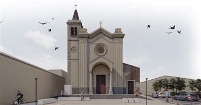 Progetto vincitore ristrutturazione chiesa Pennisi