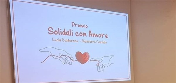 Premio solidali con amore 104 orizzontale