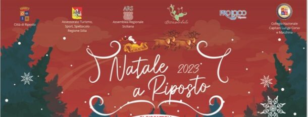 Cartellone Natale a Riposto