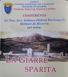conferenza di Isidoro Barbagallo
