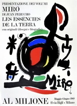 manifesto per presentazione libro di Mirò