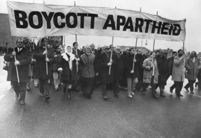 movimento antiapartheid boicottaggio 