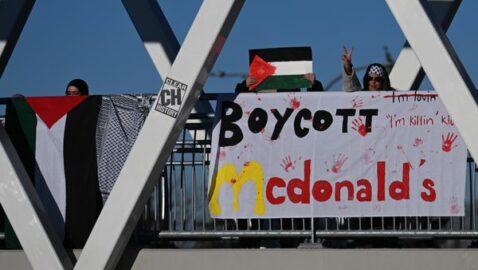 boicottaggio mcdonalds protesta
