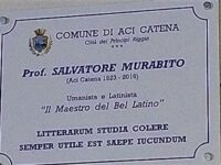 targa per il prof Salvatore Murabito